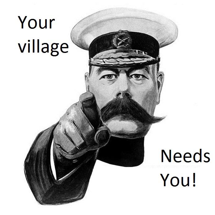 Kitchener Your village needs you